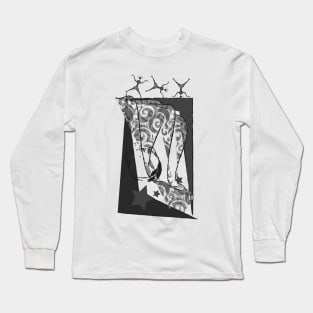 Somersault Abstrace Design Long Sleeve T-Shirt